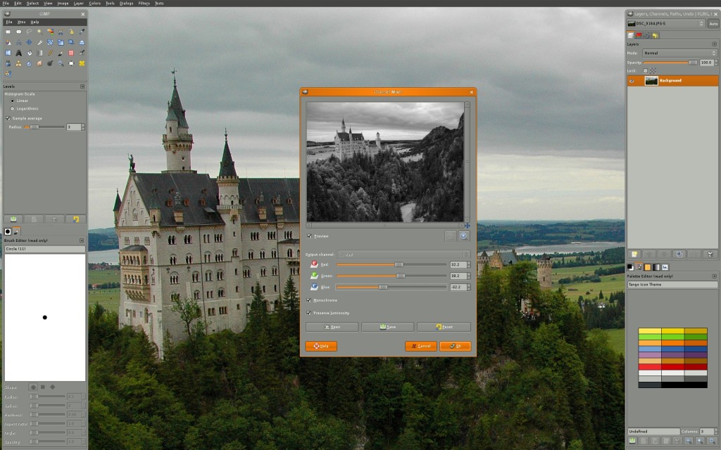 Gimp - mejor programa gratis del año para retocar y editar fotos