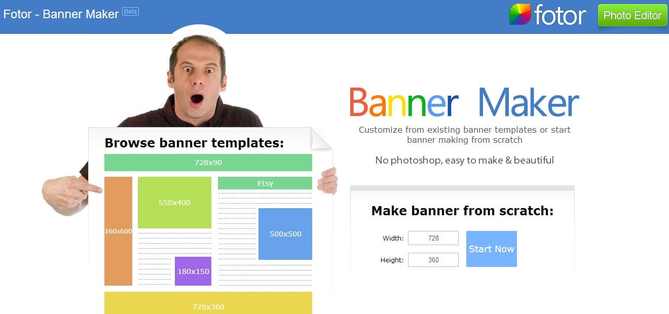Crea y diseña banners para tu web - las mejores  utilidades gratis