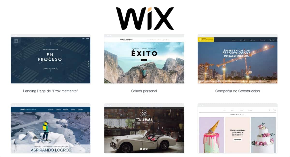 Wix (www.wix.com) - Mejor página para hacer un blog gratis