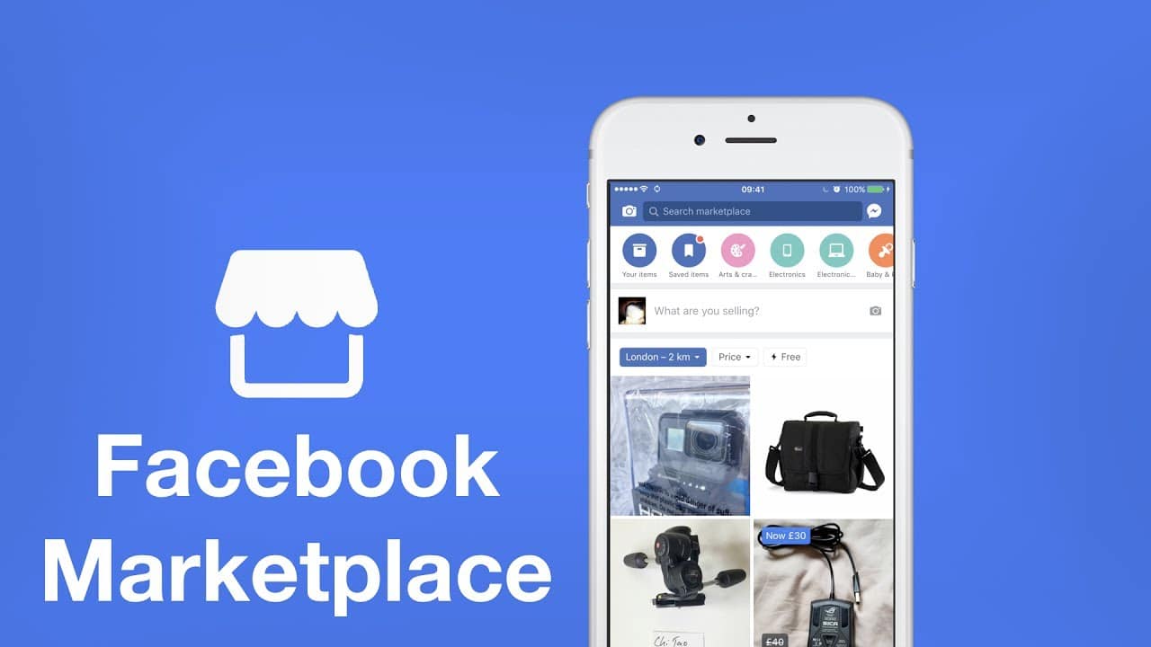 como ganar dinero con facebook - Facebook Marketplace 