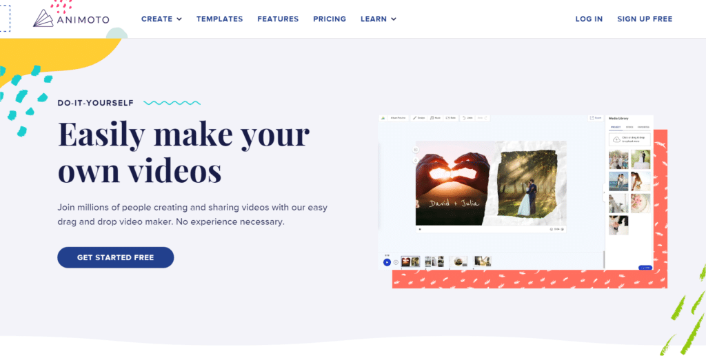 animoto editor de video