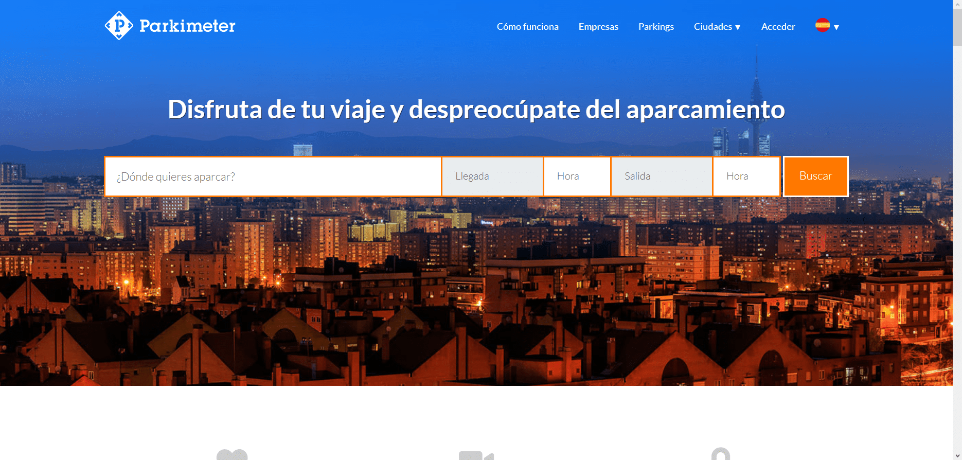 parkimeter - mejor pagina para buscar plaza de garaje