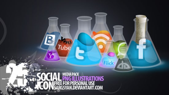 bulb_social_media_icons