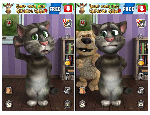 Talking Tom Cat 2 – apps gratis mas divertidas para Android