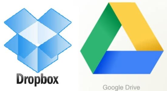 Google Drive o Dropbox Cuál es el mejor disco duro virtual