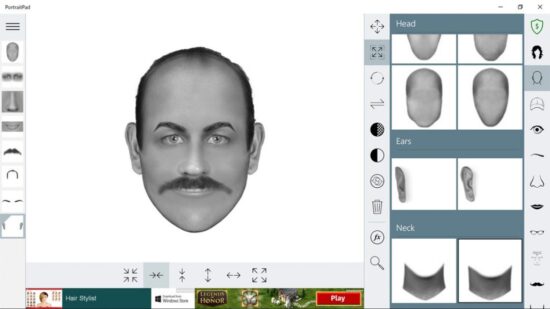 programa para crear retratos robot - PortraitPad