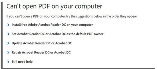 error al recuperar un archivo pdf