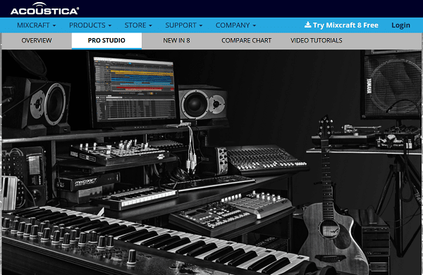Mixcraft 8 Pro Studio