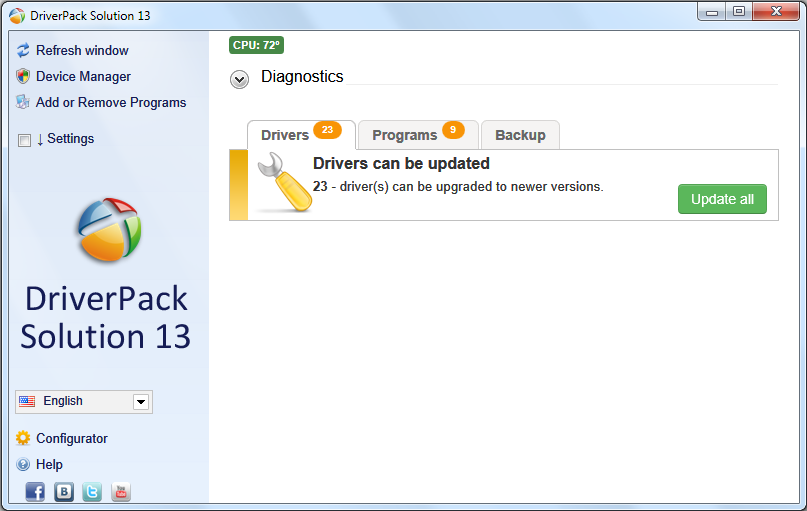 Solución DriverPack