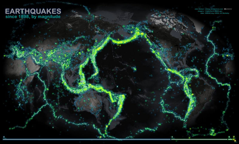 terremotos por magnitud desde 1898 40 mapas que le ayudarán a entender el mundo