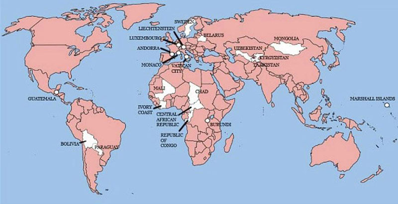 los únicos países que no han sido invadidos por gran bretaña 40 mapas que te ayudarán a entender el mundo