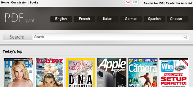 10 sitios web de descarga de revistas en PDF más populares
