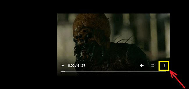 opción de icono de punto vertical