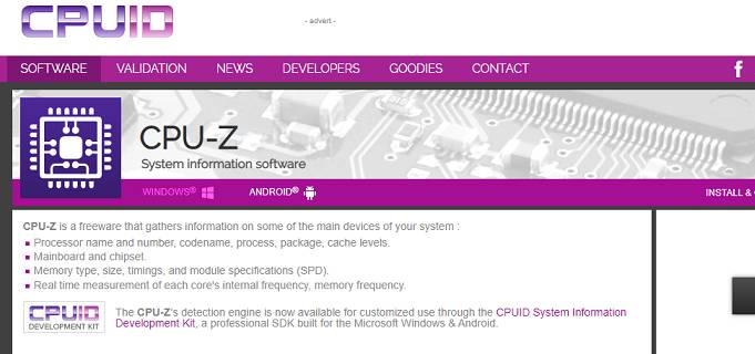 CPU - software Z