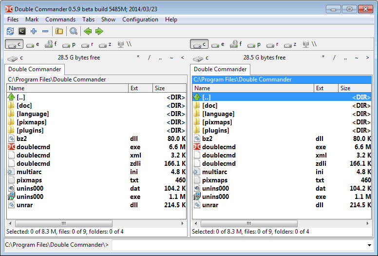 Double Commander es uno de los mejores exploradores de archivos para Windows