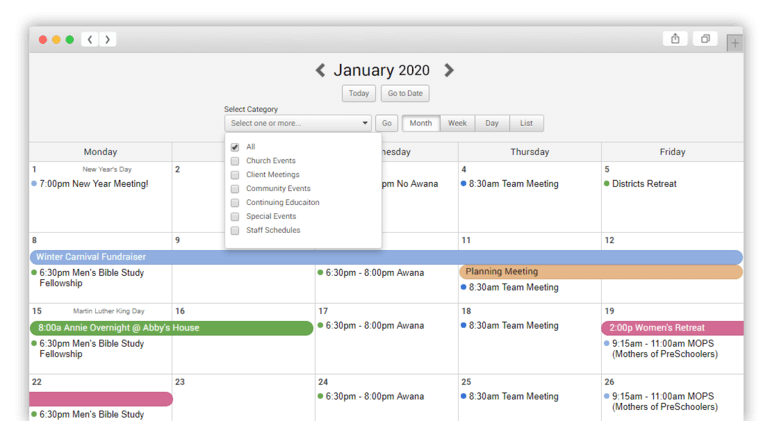 aplicación de calendario calendarwiz