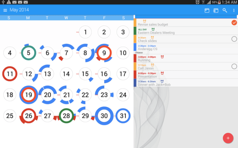 Software de calendario CloudCal