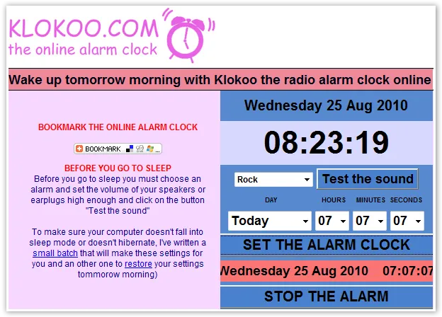 Reloj despertador Klokoo - © TechNorms