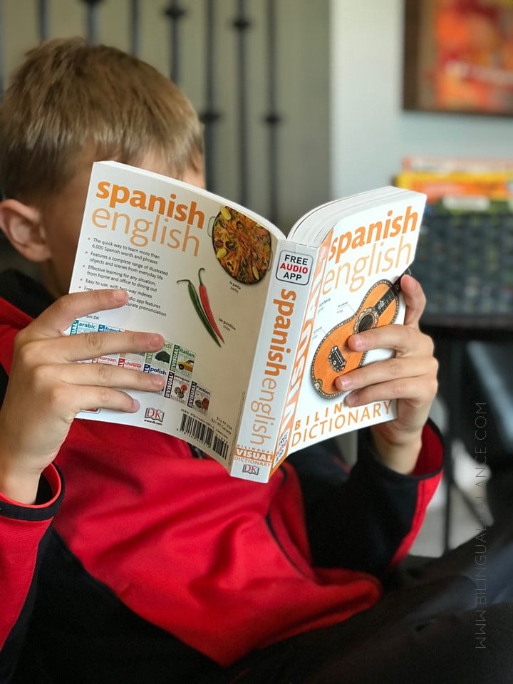 Los mejores diccionarios español-inglés para niños de todas las edades de Bilingual Balance.