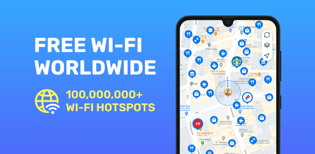 WiFi Map app para encontrar wifi gratis