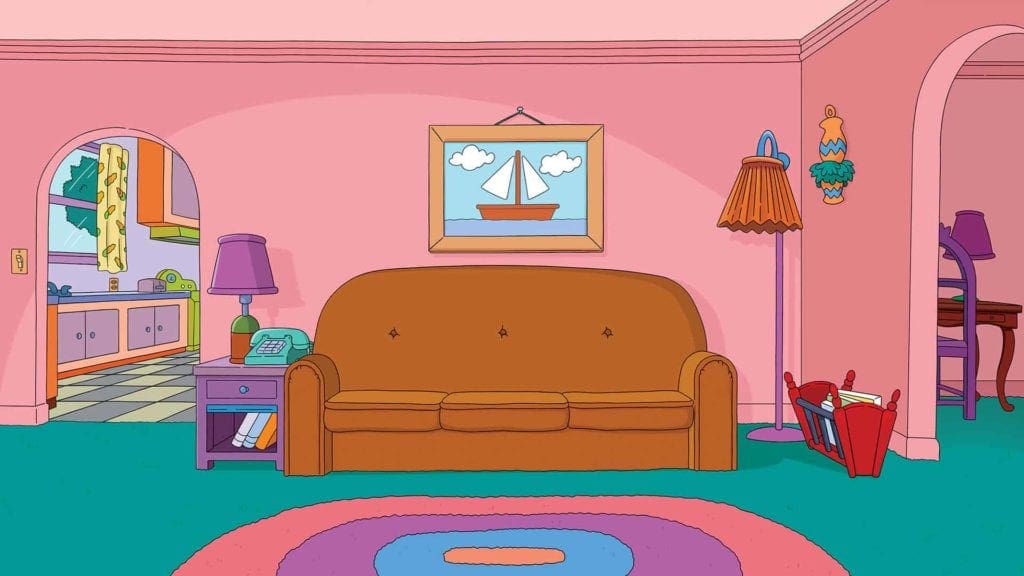 Fondo del zoom de los Simpsons