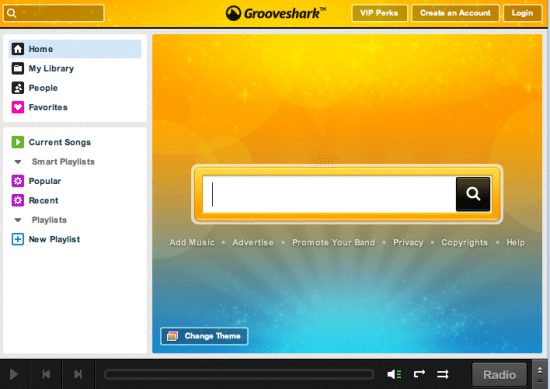 grooveshark escuchar musica en streaming gratis