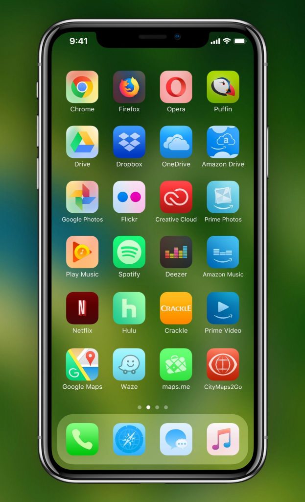Tema OffWhite para iPhone con Jailbreak