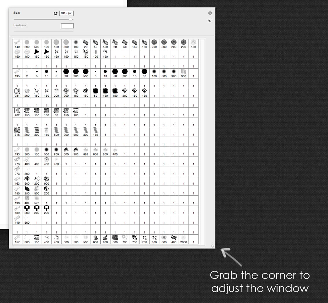 Pinceles esenciales para CS5