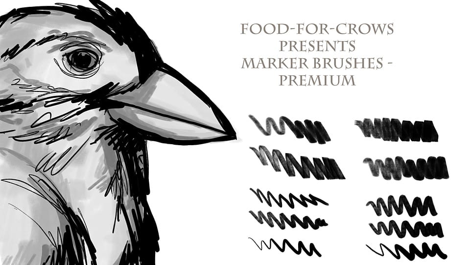 Pinceles de rotulador