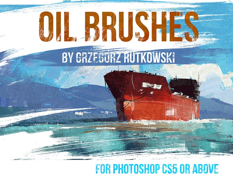 Pinceles básicos para óleo