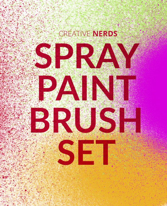 Pinceles de pintura en spray