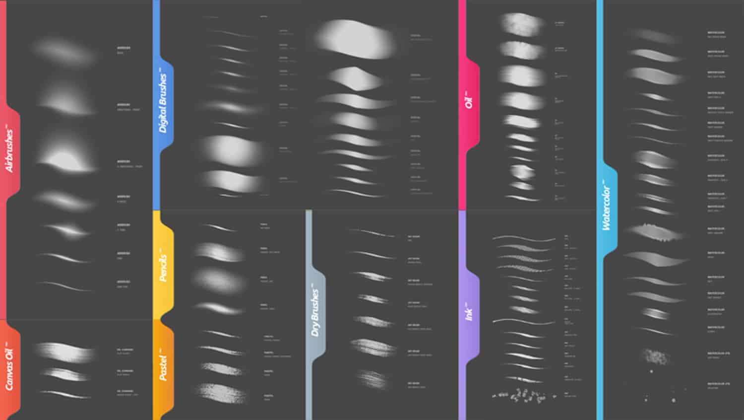 Pinceles perfeccionistas RM