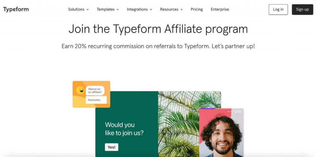 Los mejores programas de afiliación - typeform