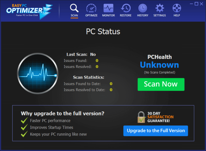 Easy Pc Optimizer - Limpie y optimice su PC con Windows