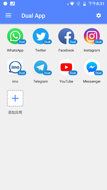 Clones de aplicaciones para Android