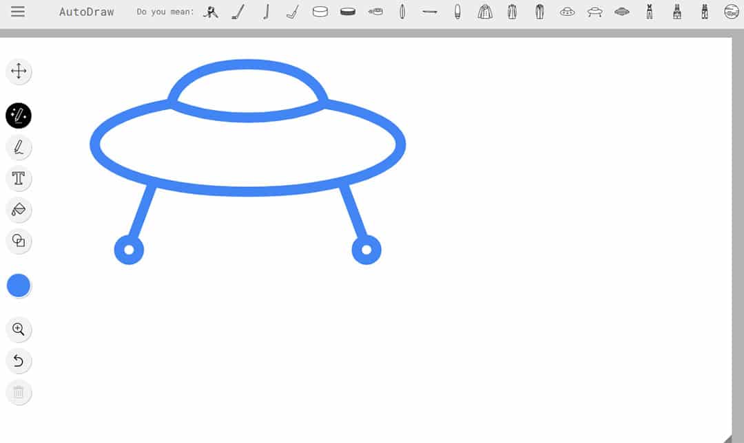 Aplicación de dibujo en línea AutoDraw