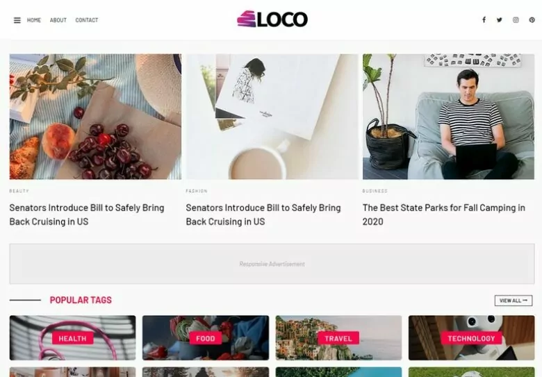 Plantilla Loco para Blogger 