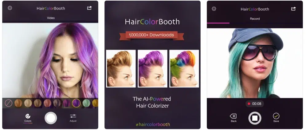 3 Hair Colour Booth App