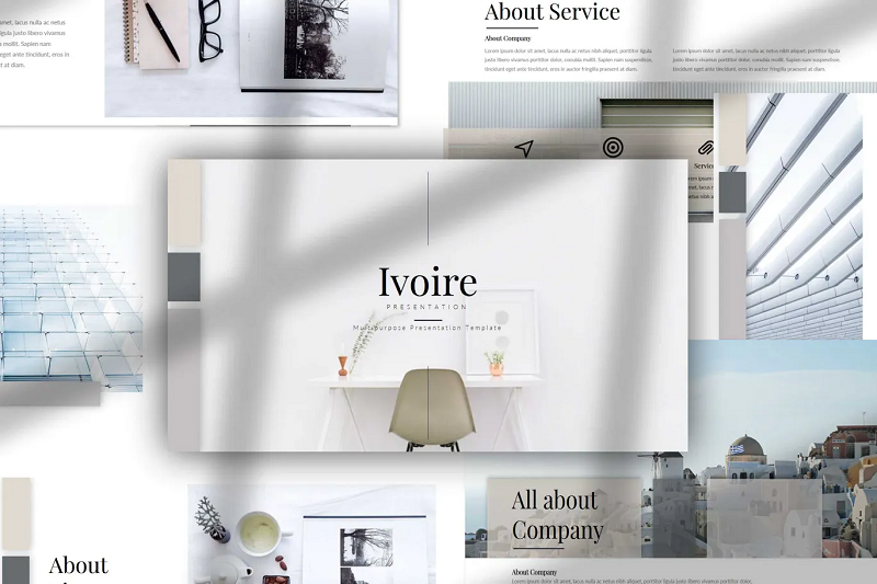 Ivoire Plantilla PowerPoint