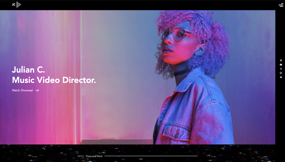 Captura de pantalla de las mejores plantillas Wix 2021