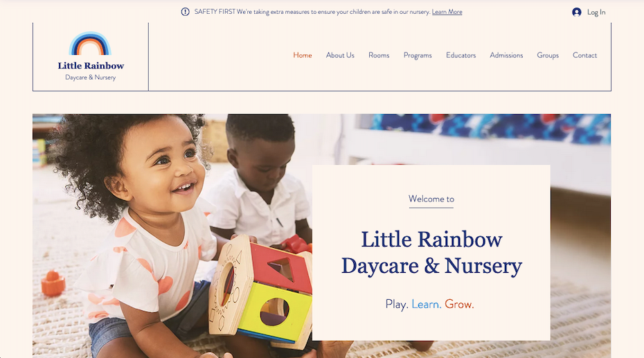 Captura de pantalla de las mejores plantillas Wix 2021