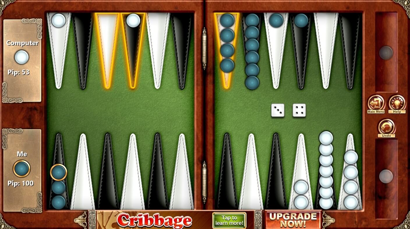 Backgammon libre de juegos comodín