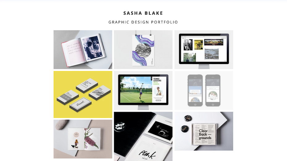 Captura de pantalla de las mejores plantillas Wix 2021