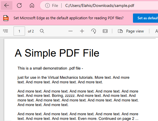 Abrir PDF en Microsoft Edge
