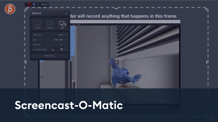 Grabador de pantalla Screencast-O-Matic