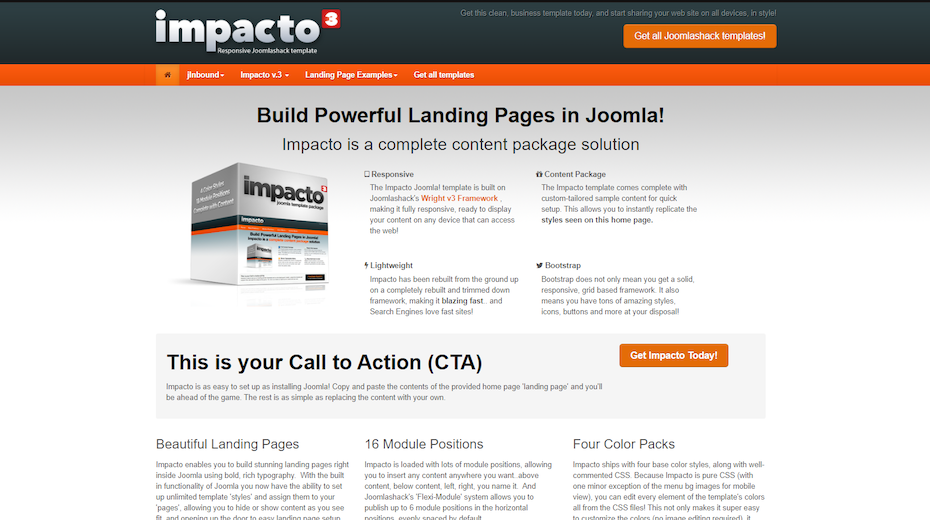 captura de pantalla de Impacto