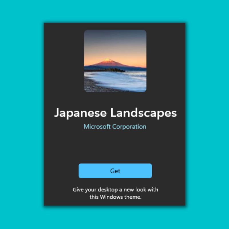 pack temático de paisajes japoneses