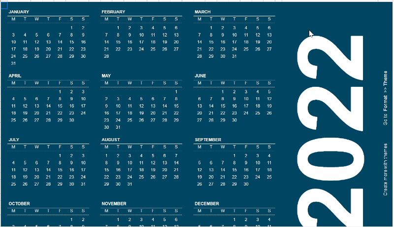 calendario anual 2023