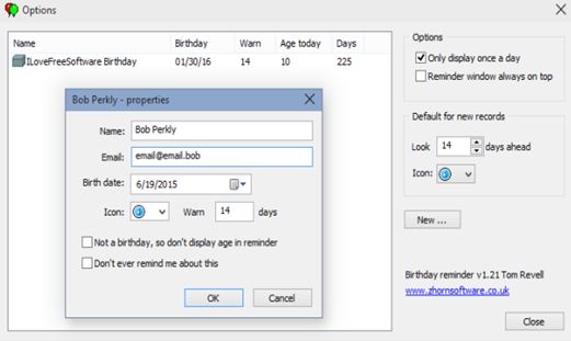 software recordatorio de cumpleaños windows 10 1