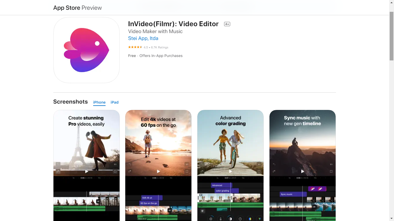 InVideo añadir-música-a-app-vídeo